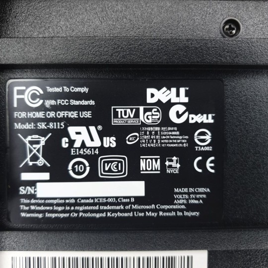 Clavier Dell USB