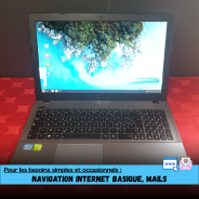 Ordinateur portable Asus - éthique et durable – Idéal Internet & bureautique – Linux Mint