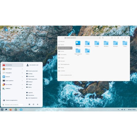 PC Fixe Zorin OS (Linux) - L'informatique éthique - i3, 8Go, SSD
