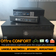 Ordinateur Fixe Windows 11 – offre CONFORT - Réactivité accrue pour vos usages quotidiens