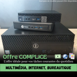 Ordinateur Fixe Windows 11 – offre COMPLICE - idéal usages courants