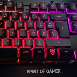 Clavier Gaming RGB - Spirit of Gamer