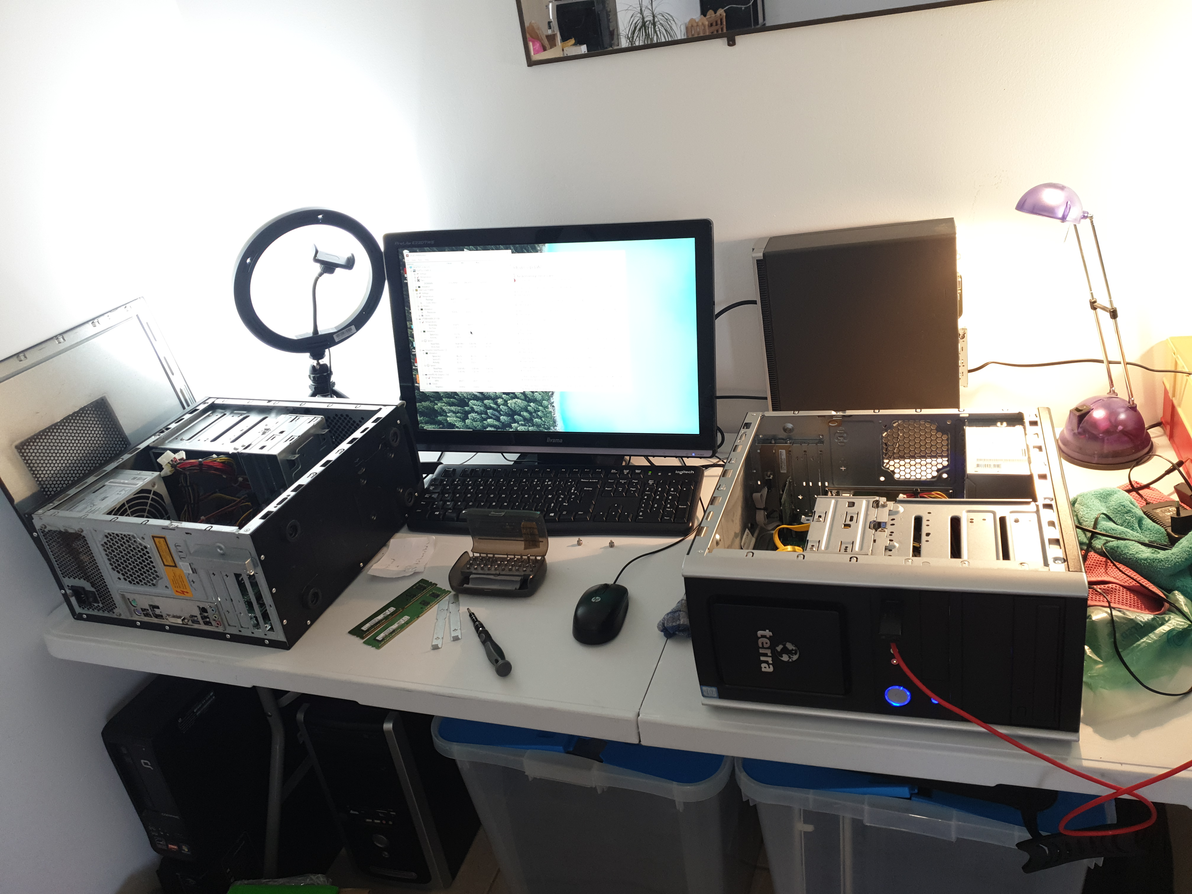 Loin d'un grande usine, le bureau d'un indépendant ressemble à ça !